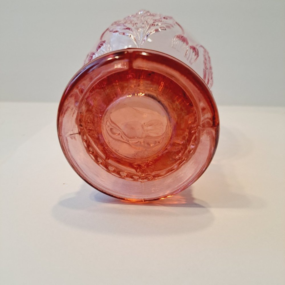 Set of Two Anthropologie Retired HELIANTHUS Pink Water GOBLET Great Condition - Picture 7 of 10